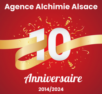 2024 10 anniversaire agence de communication alchimie alsace marlenheim