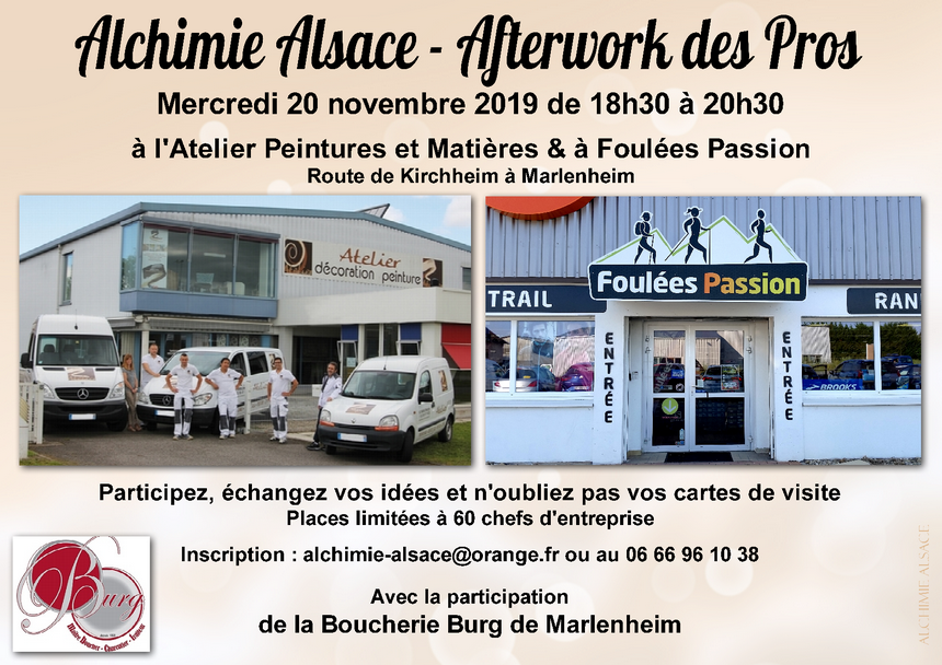 Afterwork des pros novembre 2019 a marlenheim