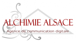 Agence de communication alchimie alsace logo 1