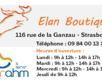 Cartes de visite magnets elan boutique strasbourg