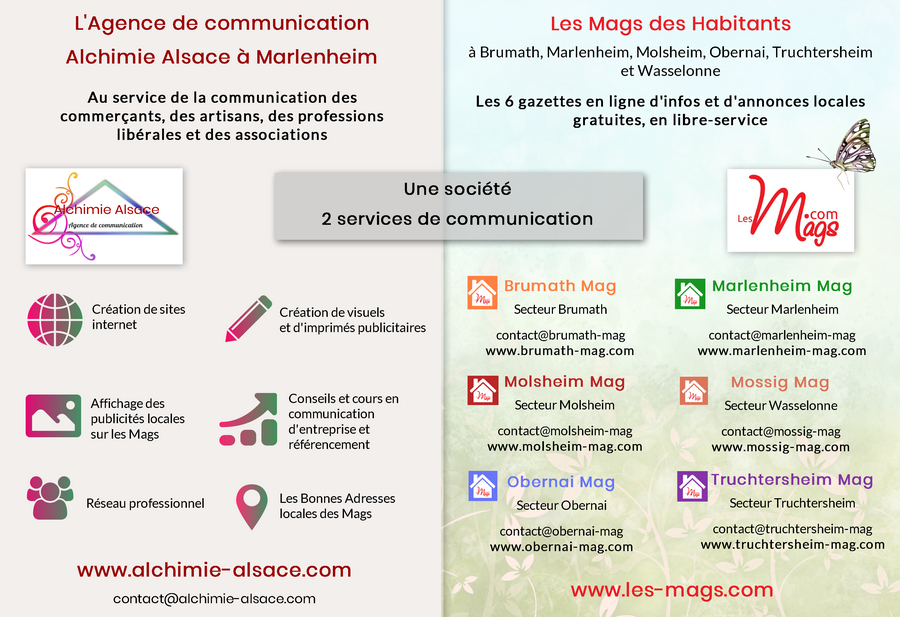 L agence alchimie alsace et les mags des habitants